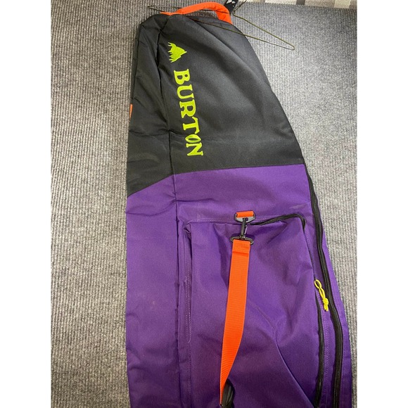 Burton Other - Burton Padded Snowboard Bag Purple Black Orange Travel Carry Case